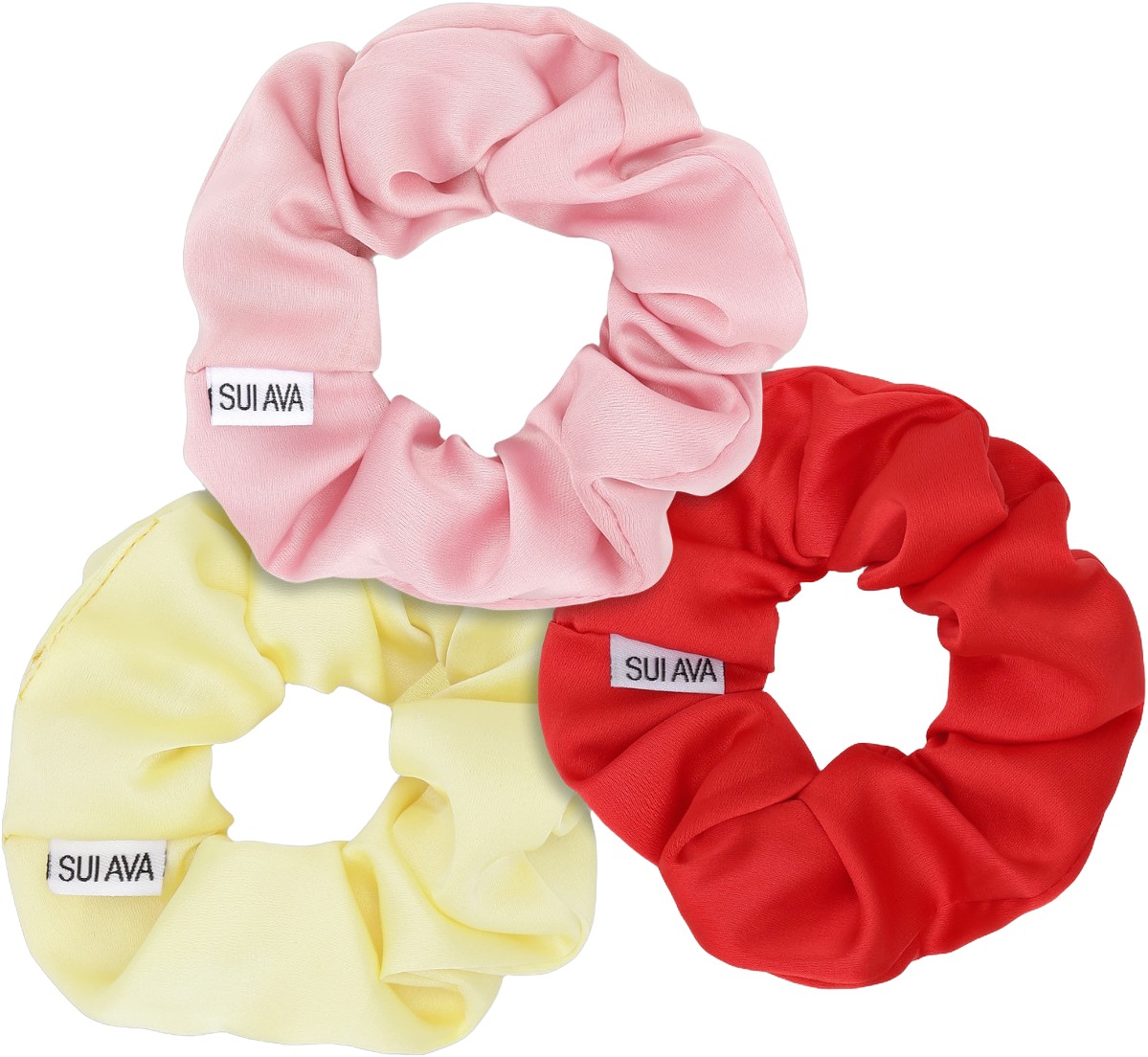 3pack Ribbon Scrunchies